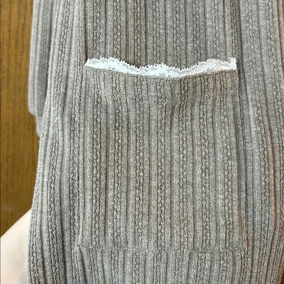 Blu Pepper Cozy Life Large Brown Lounge Cardigan Sweater - Picture 5 of 9